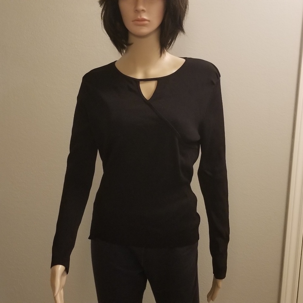 Strazzi Long Sleeve Shirt with Keyhole